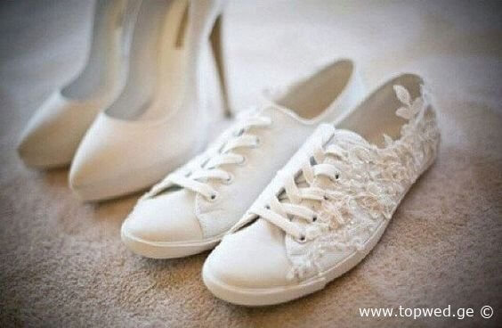 კომფორტული საქორწილო ფეხსაცმელი